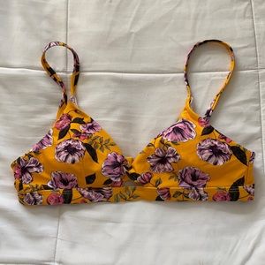 Flower print bikini